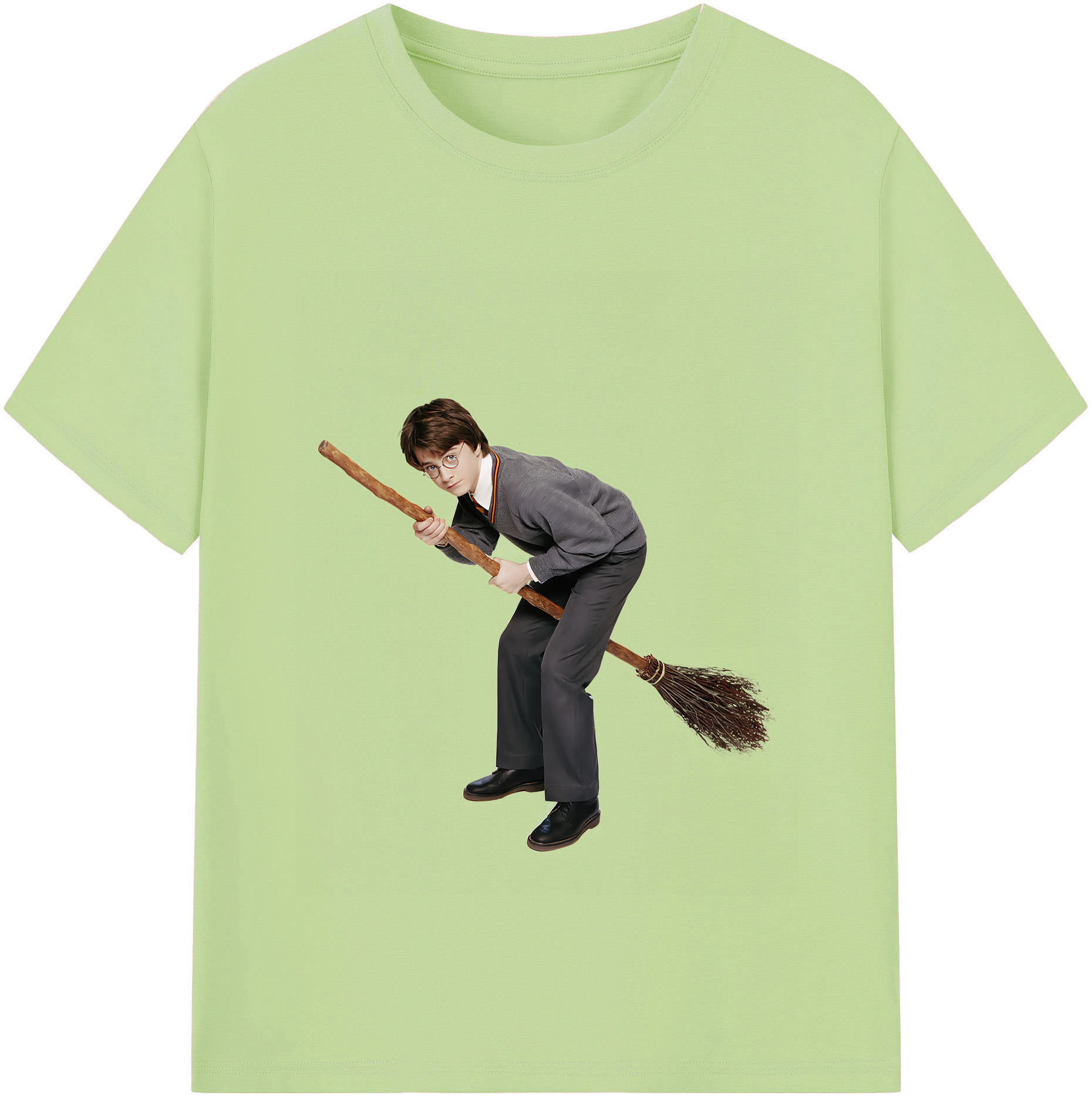 （画像用） Harry Potter ハリー・ポッターシリーズ 綿100％半袖Tシャツ（フロントプリント）